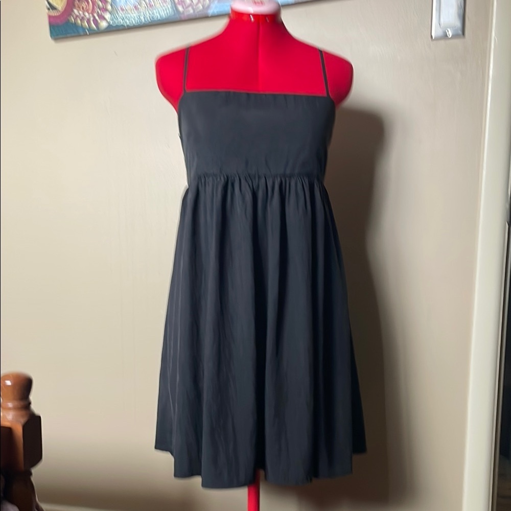 GAP sun dress with ruched back and cut out detail